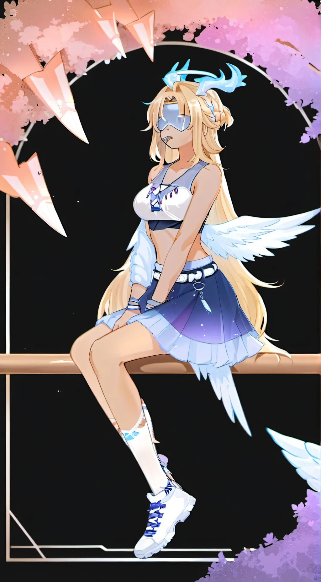 ai character: llxllie background