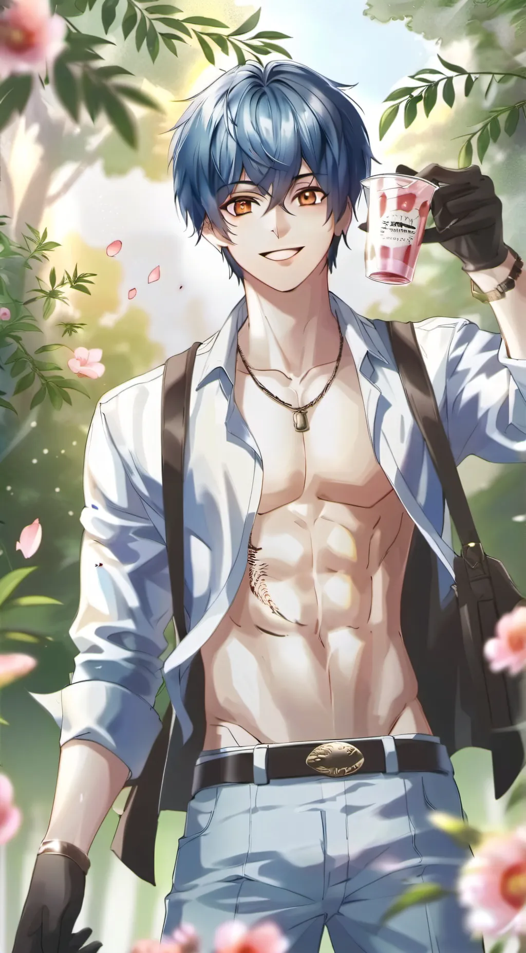 ai character: inosuke  background