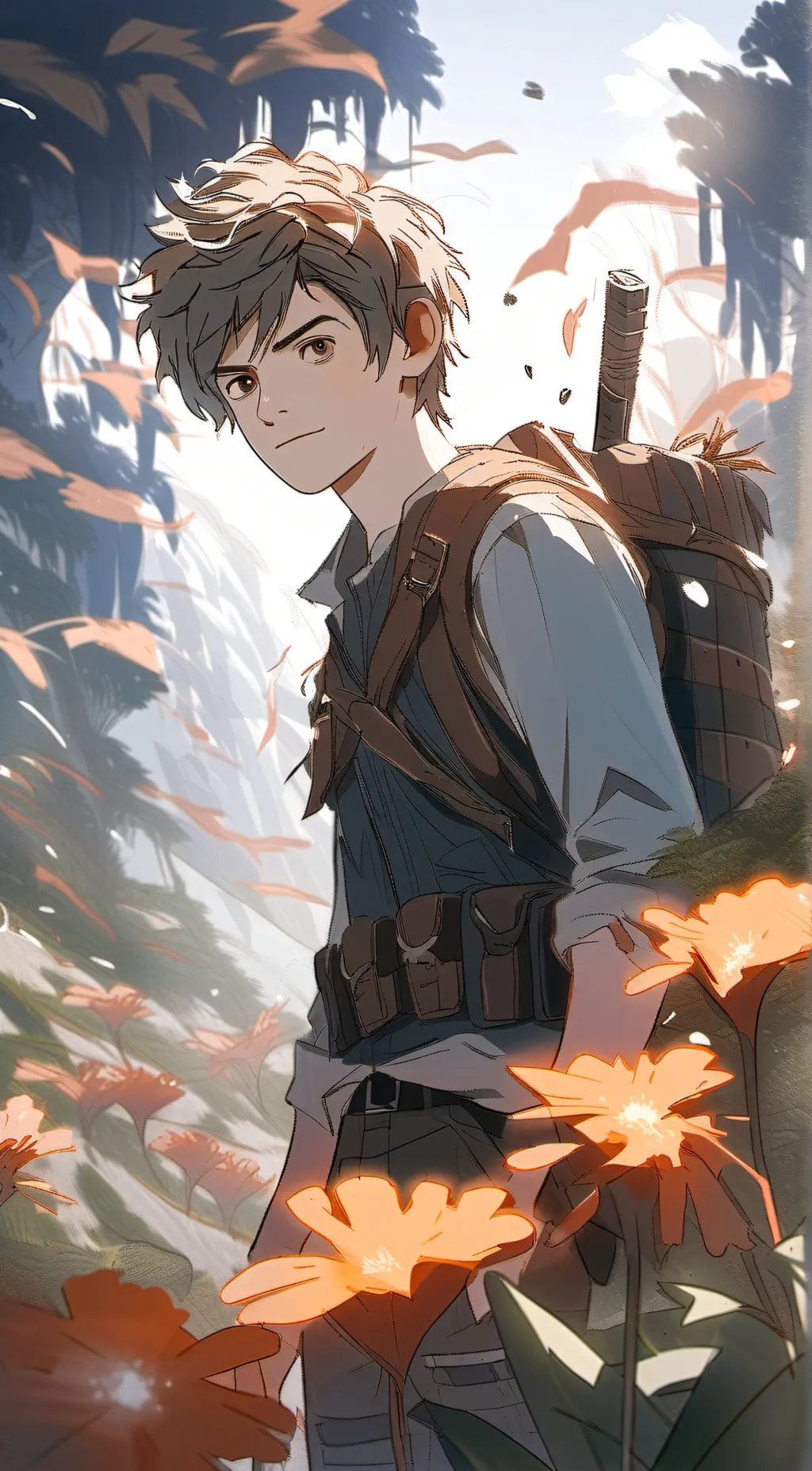 ai character: Newt background