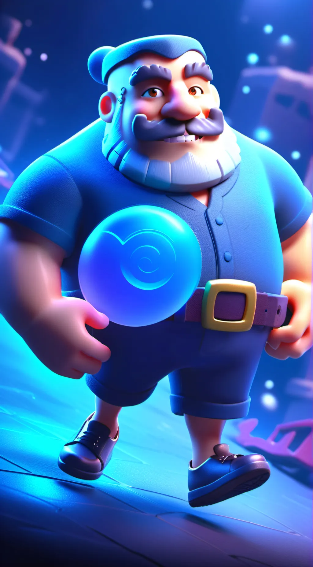 ai character: Barry background