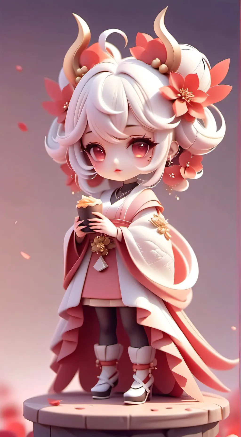 ai character: Hanako background