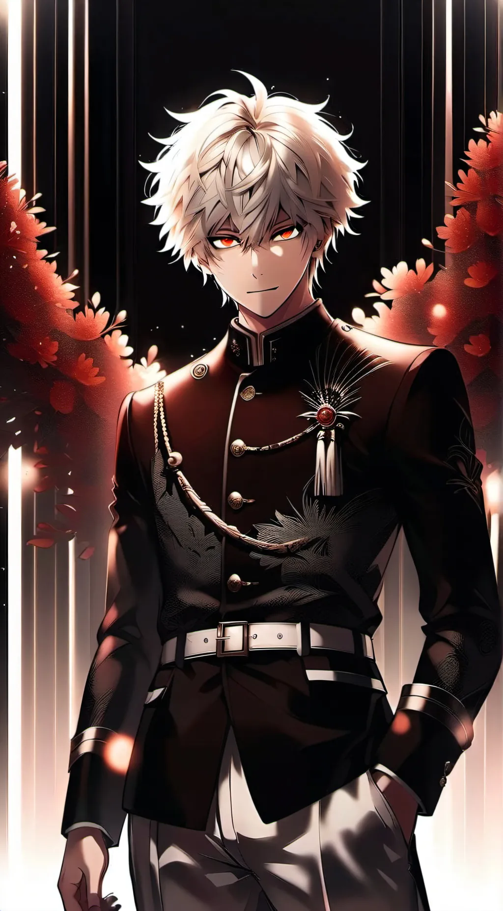 ai character: Mha.Bakugo Katsuki background
