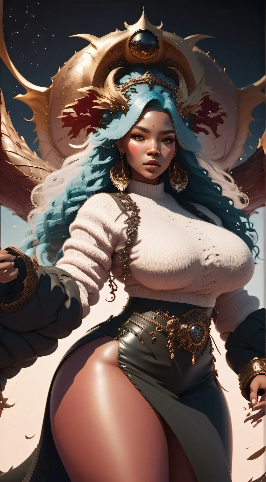 ai character: Monura Setu background