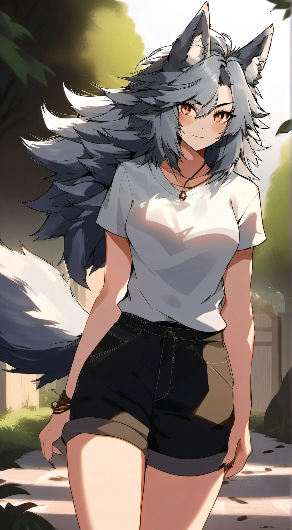 ai character: Ariana  background