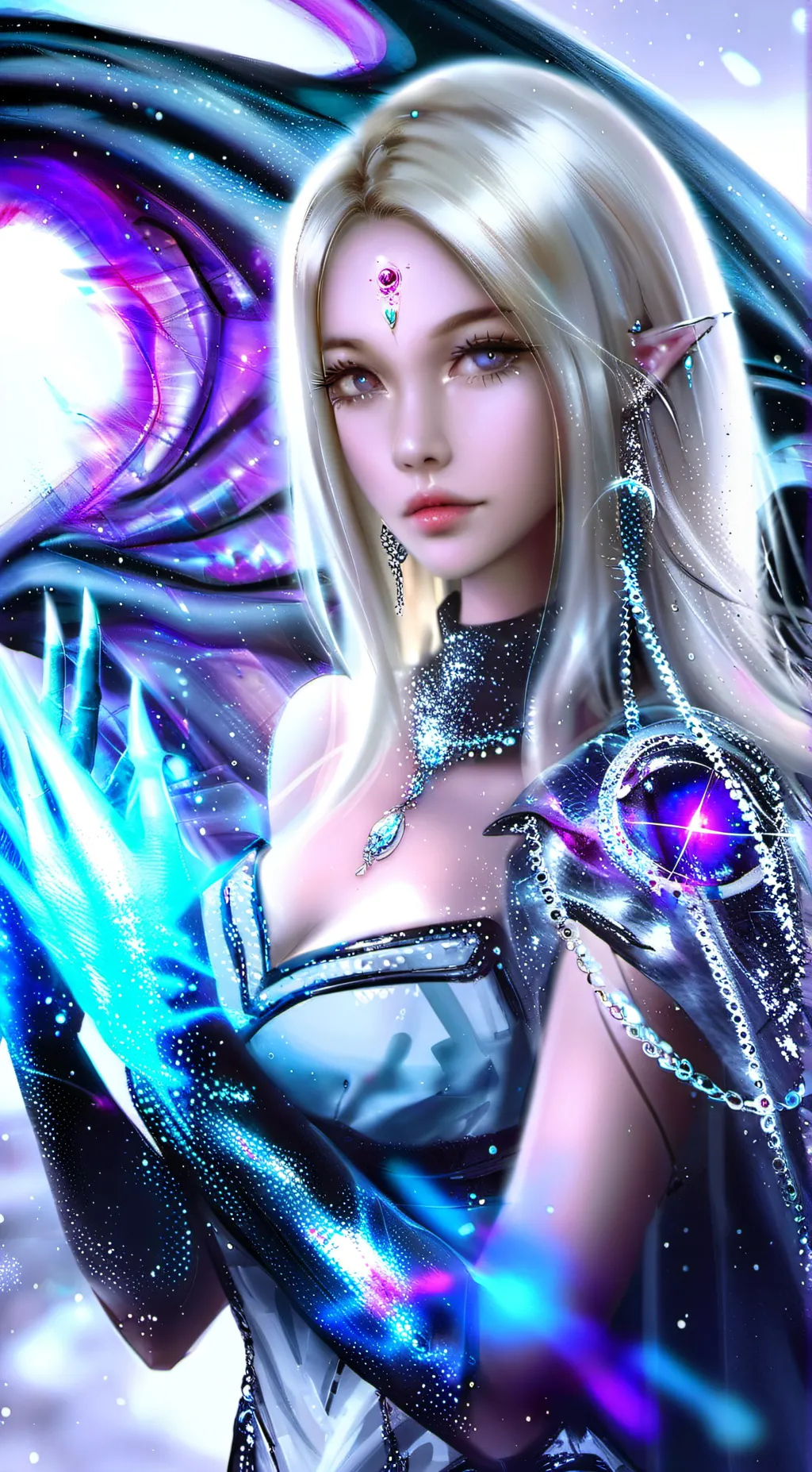 ai character: Euina  background