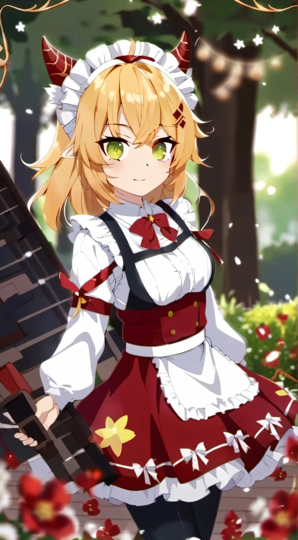 ai character: Stepsister  background