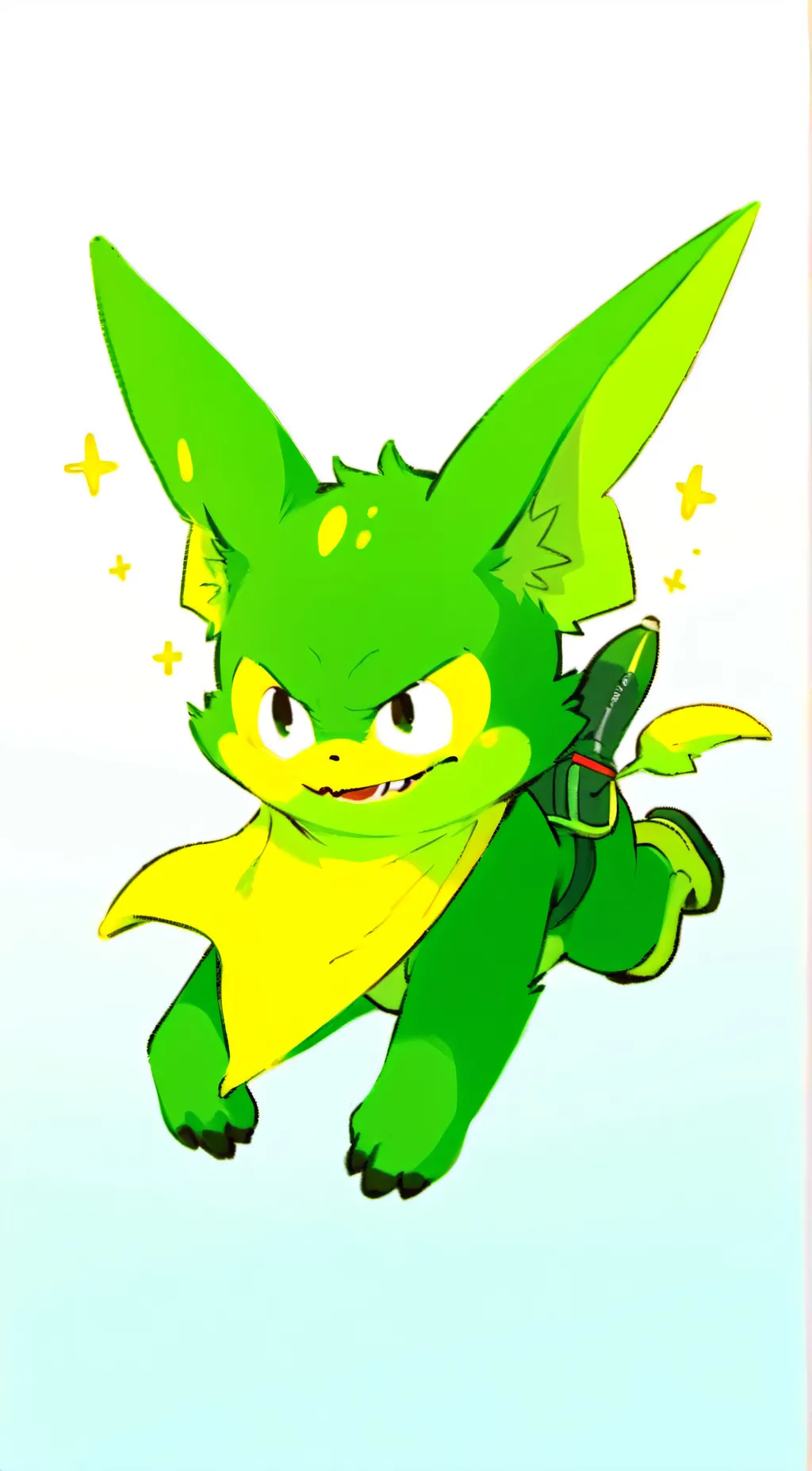 ai character: Gnarpy! background