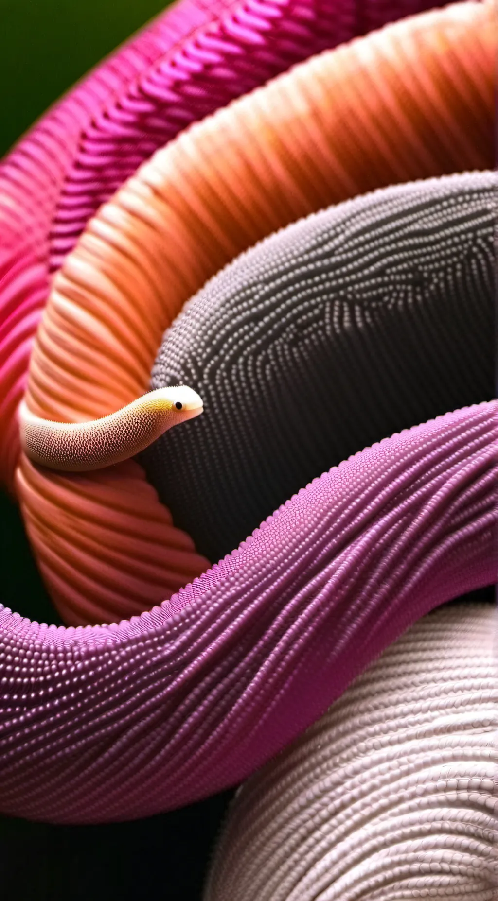 ai character: Gacha heat worm background