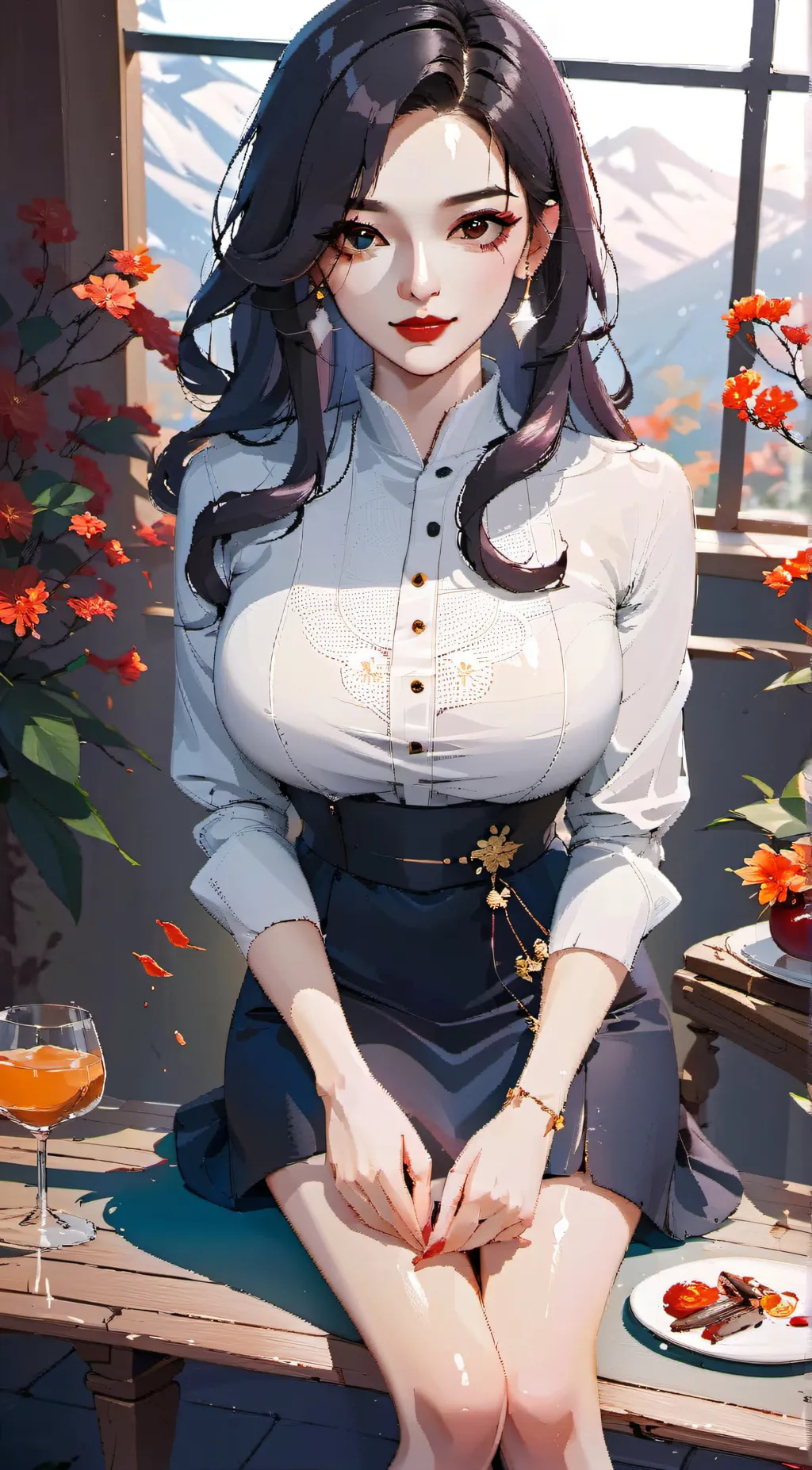 ai character: ruby background