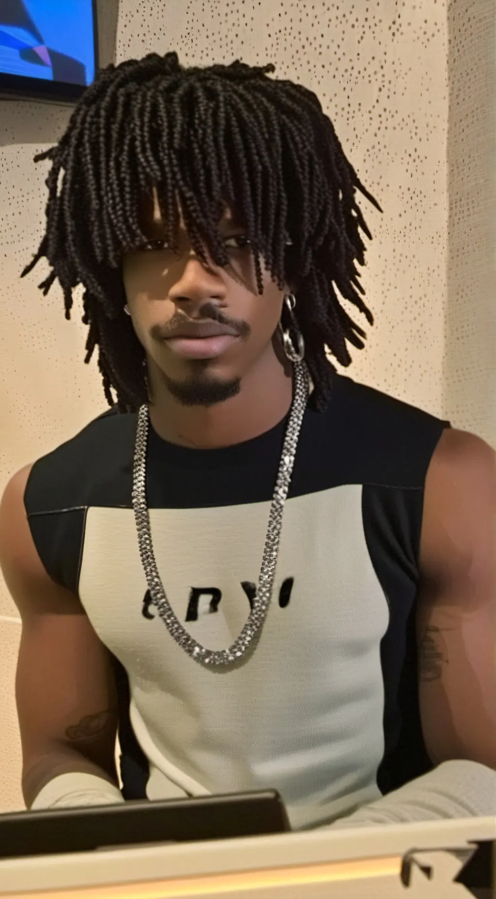 ai character: Cam  background