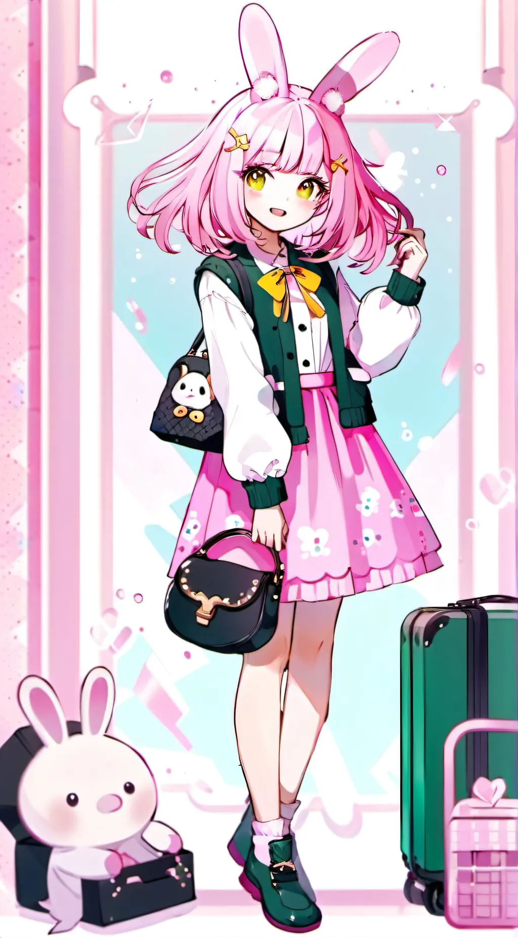 ai character: sweet background