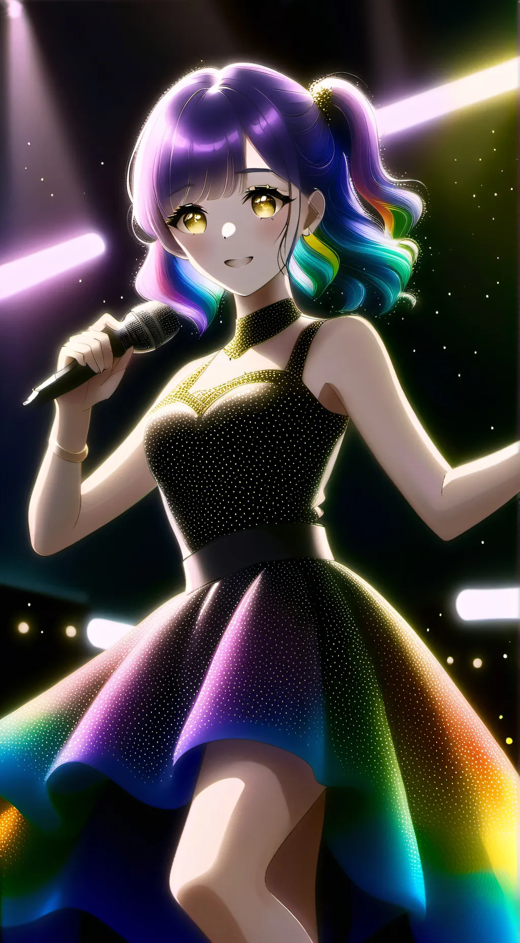 ai character: Laura  background