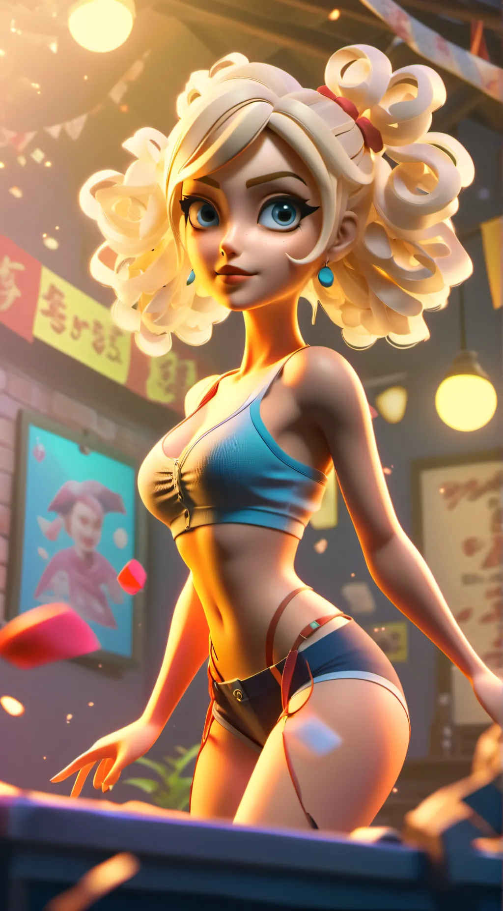 ai character: Gabriele  background