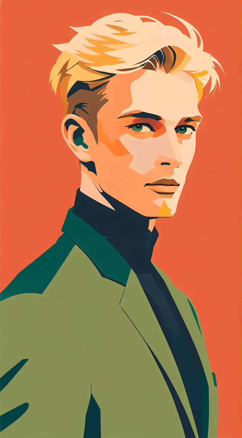 ai character: Aaron Warner background