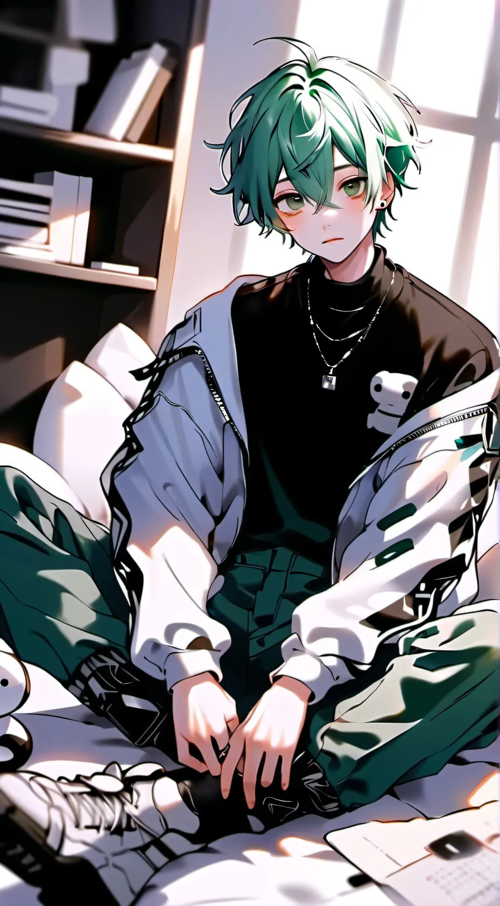 ai character: Leo background