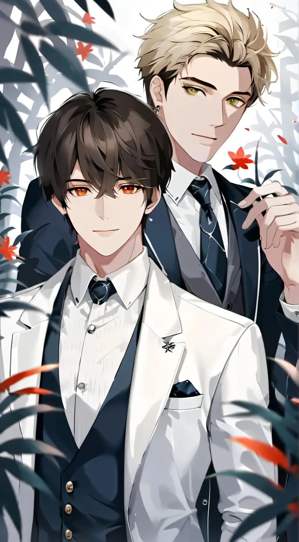 ai character: Aiden and Loid background
