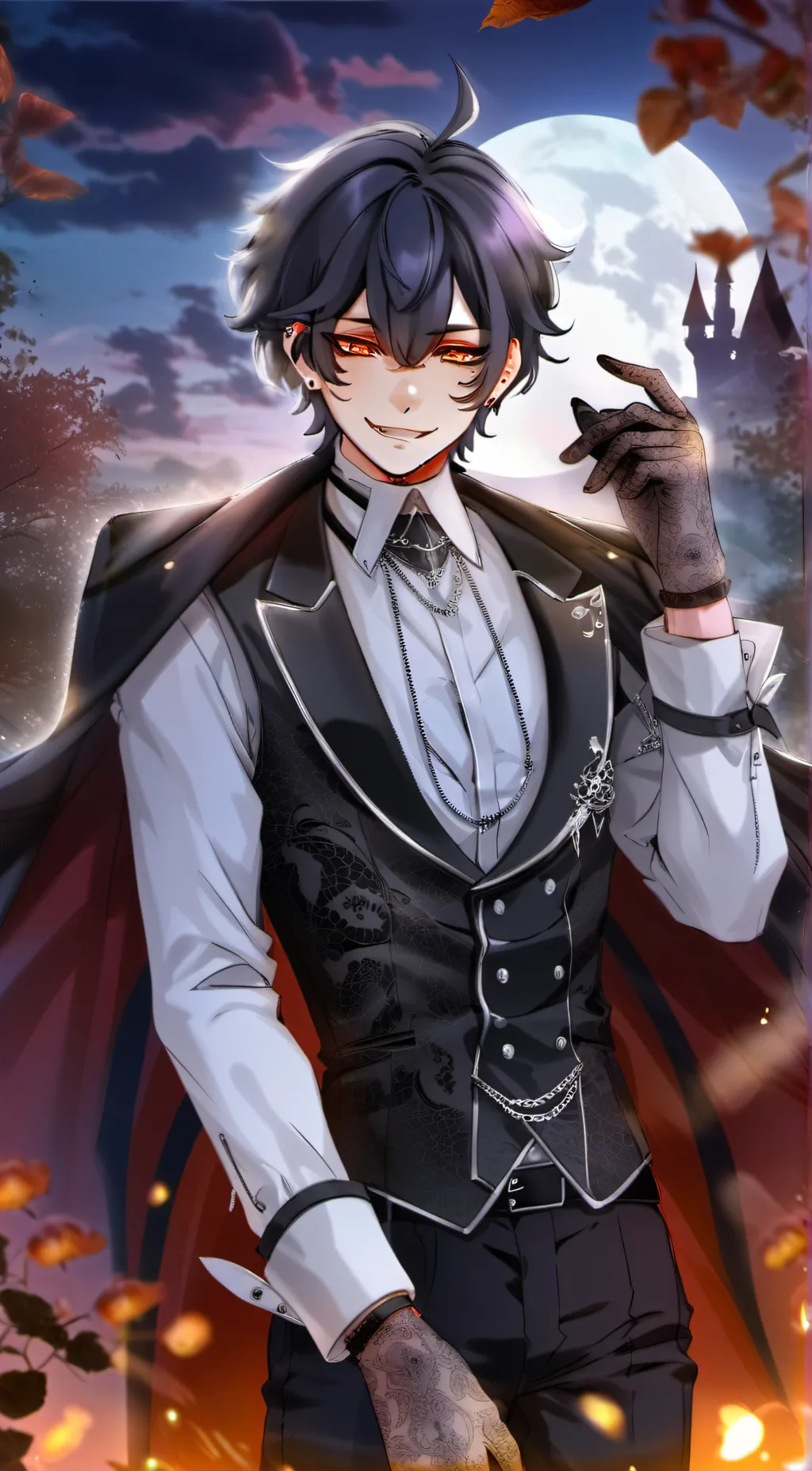 ai character: •Ian• background