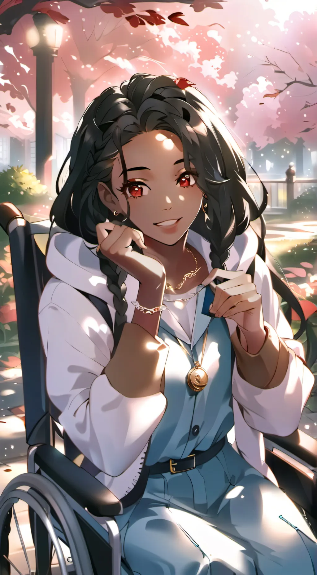 ai character: Aria background