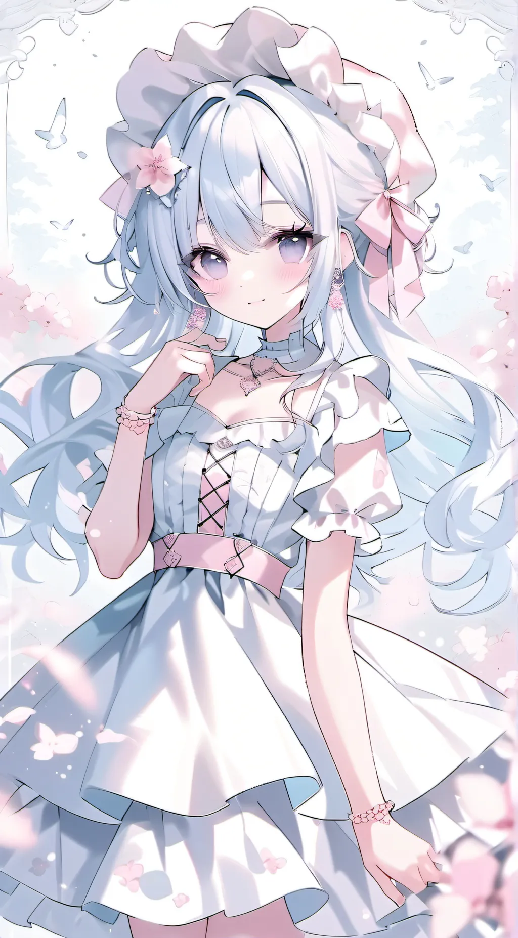 ai character: Dress world background