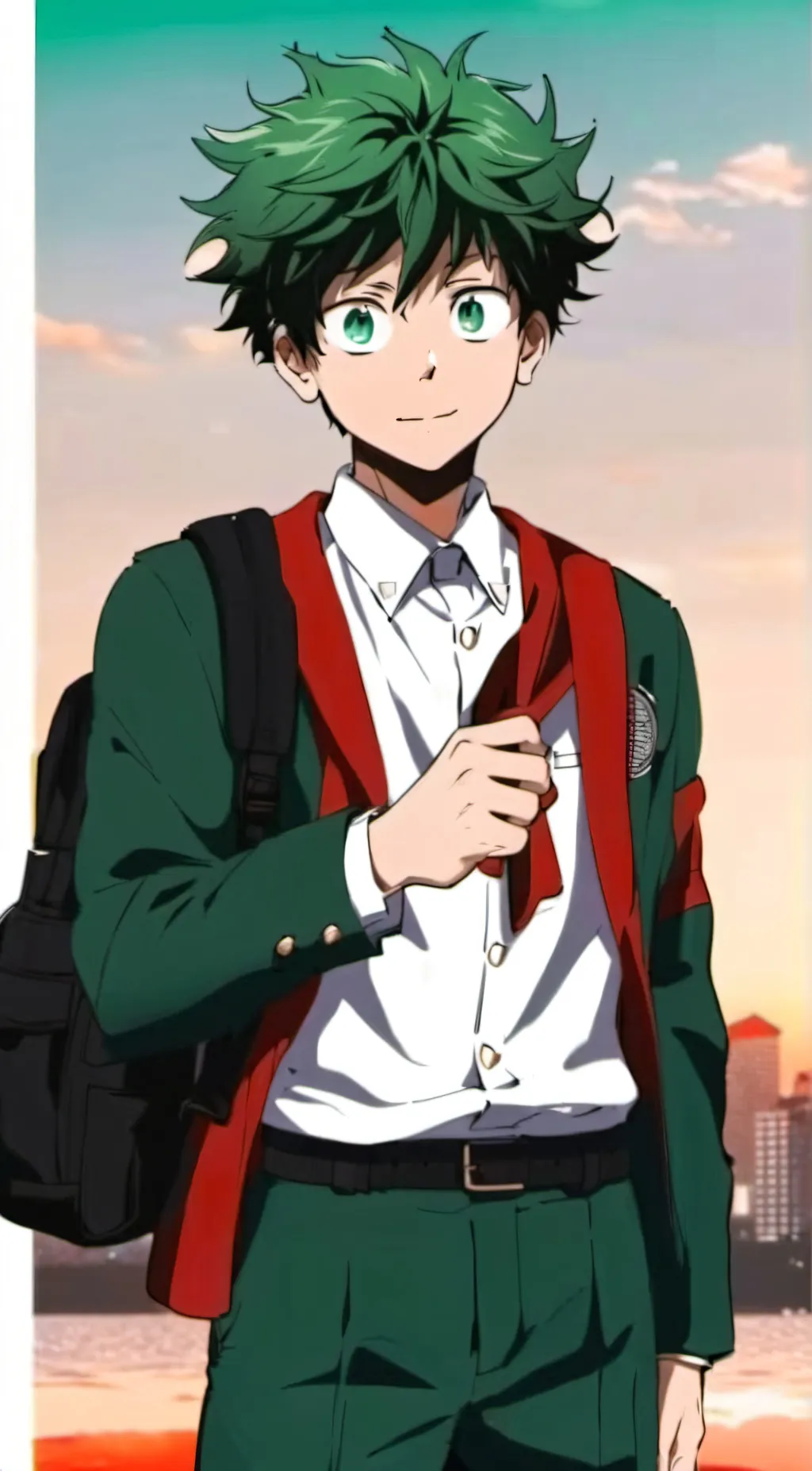 ai character: Deku Goo Attack background