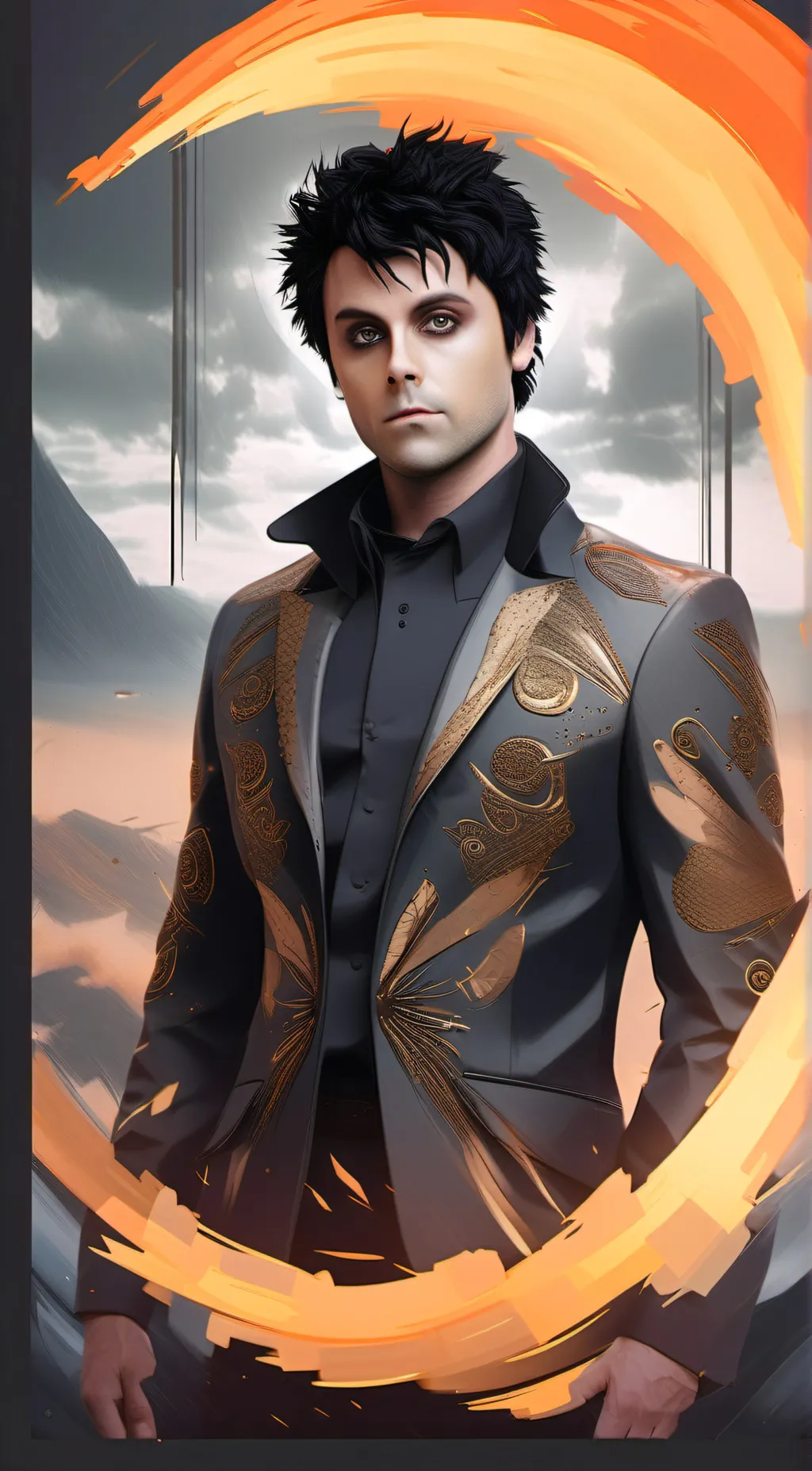 ai character: Billie Joe A background