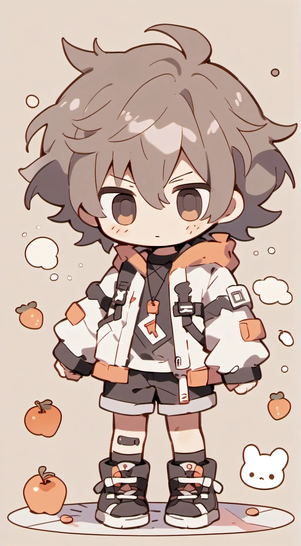 ai character: Chibi Keyc 🖋 background
