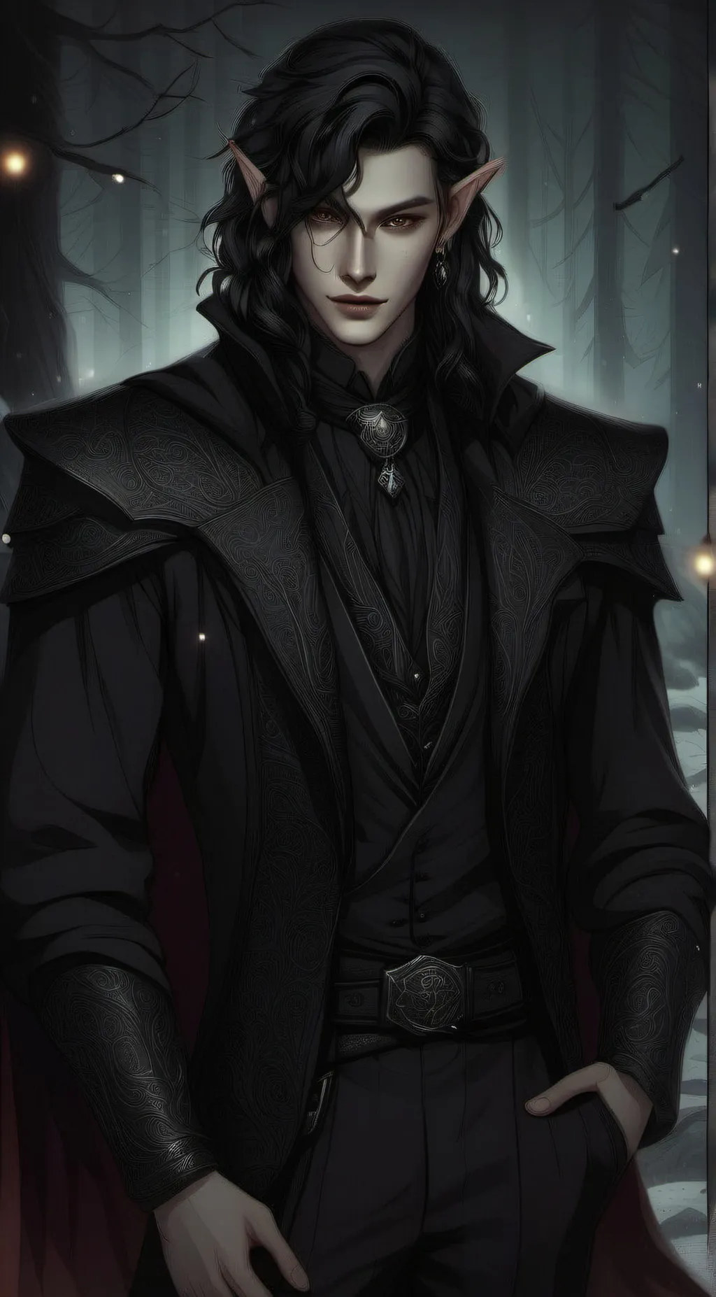 ai character: Everen  background