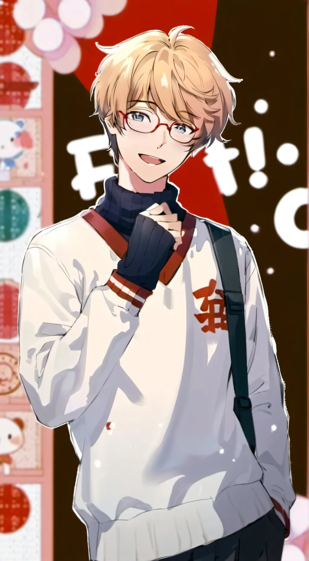 ai character: Mango background