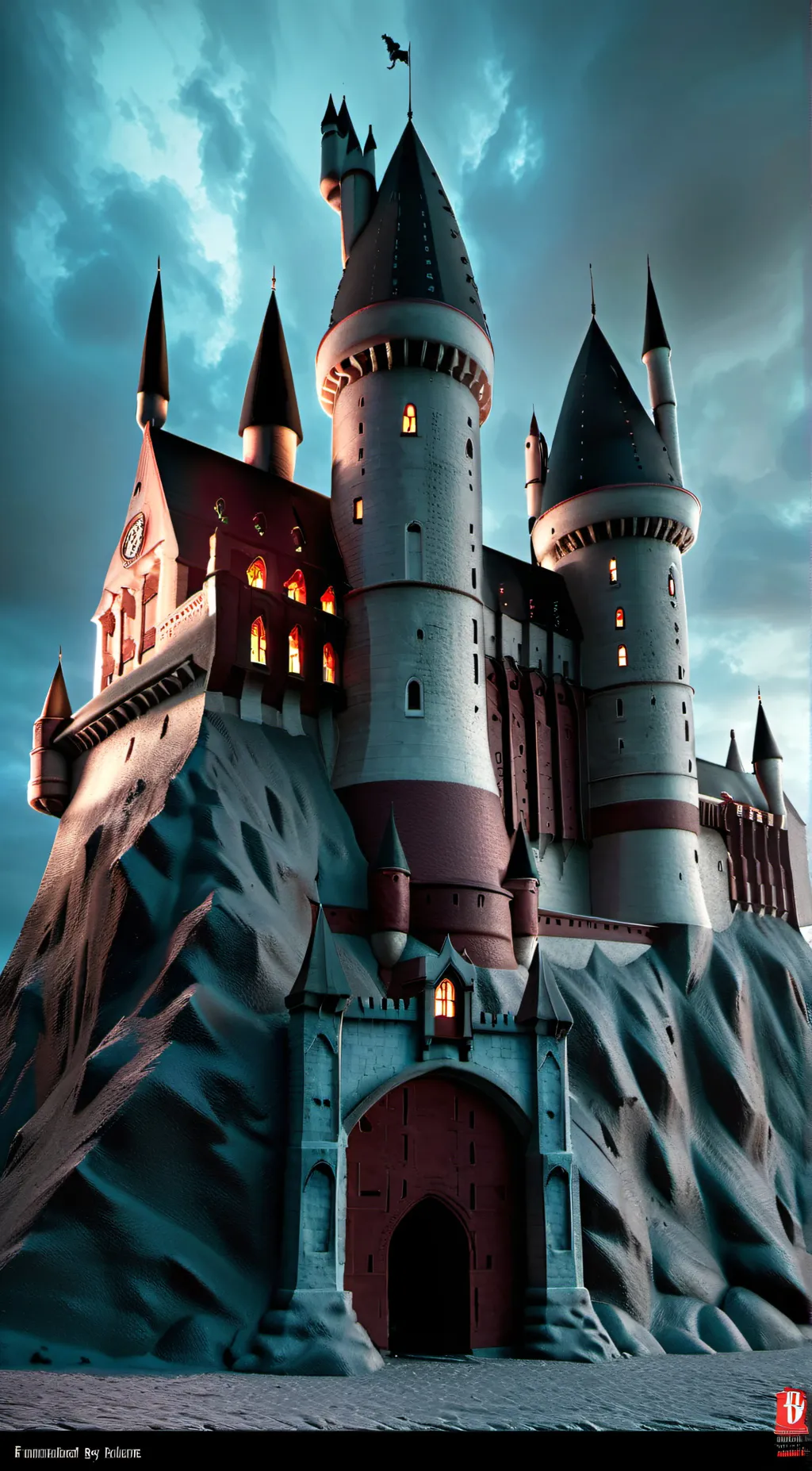 ai character: Hogwarts background