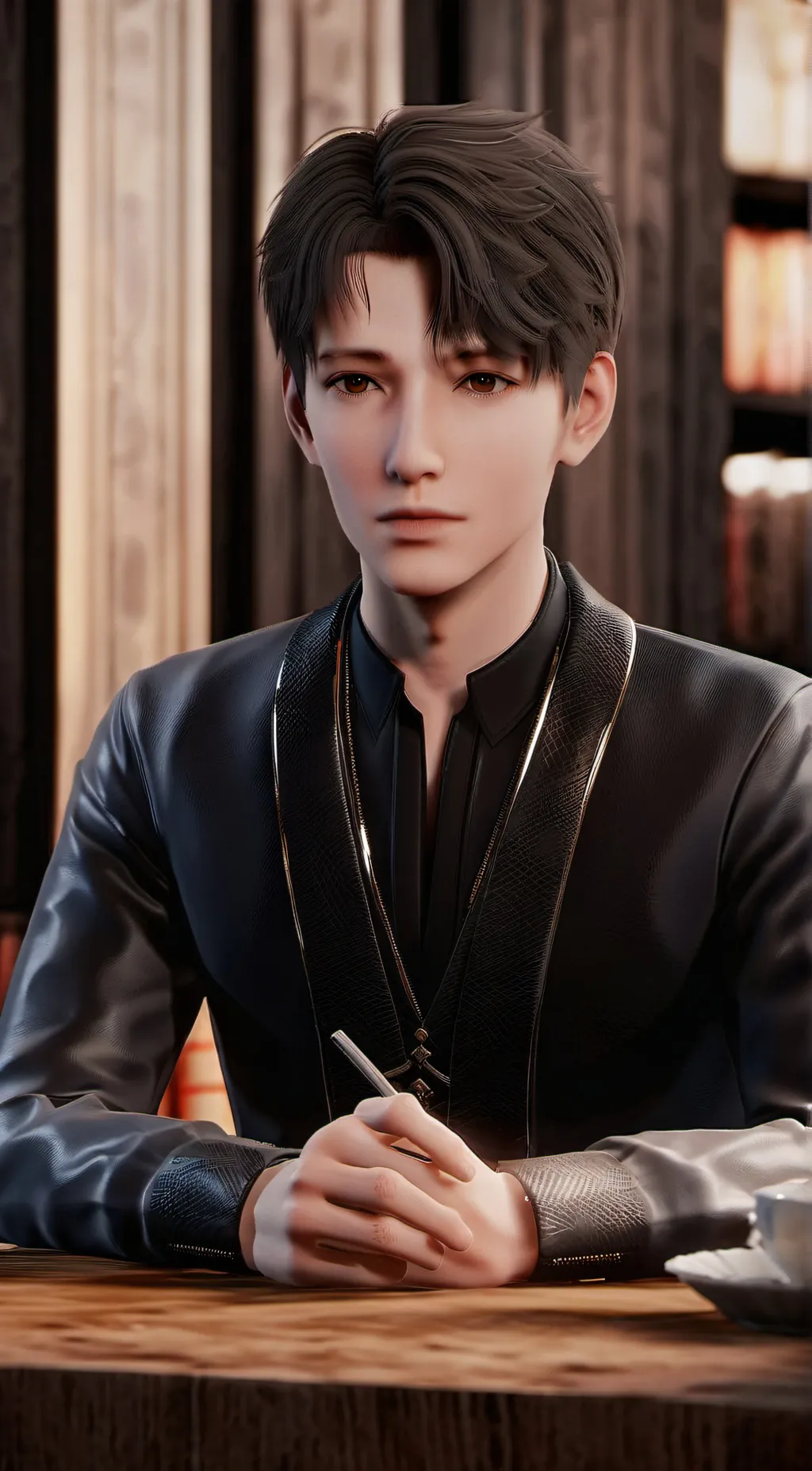ai character: 2 grade class  background