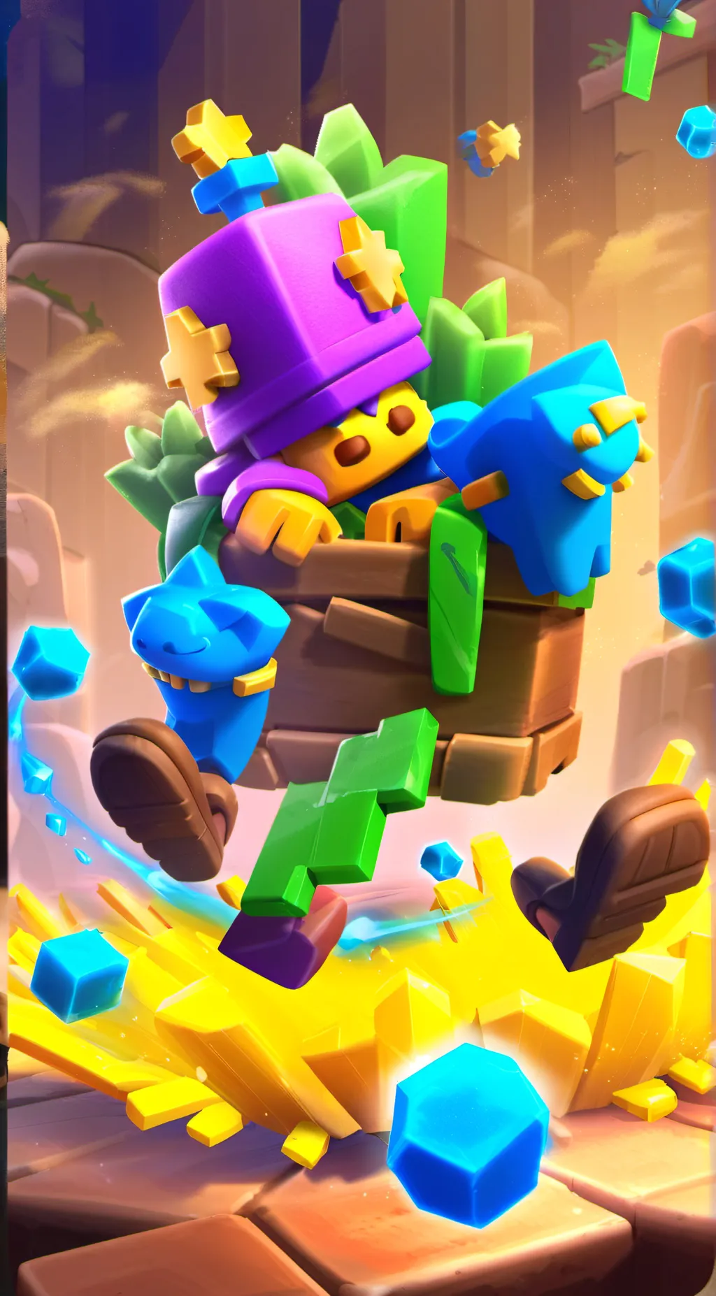 ai character: Aurora background