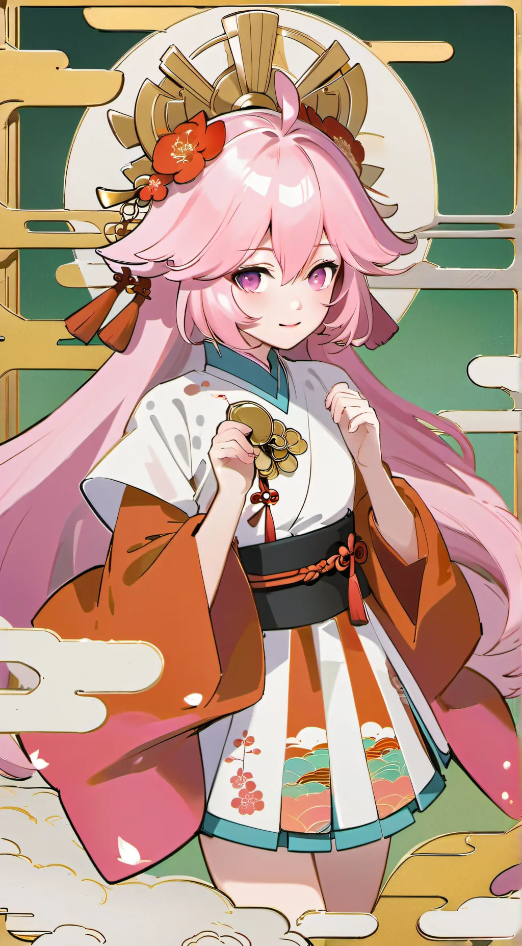 ai character: yae Miku background