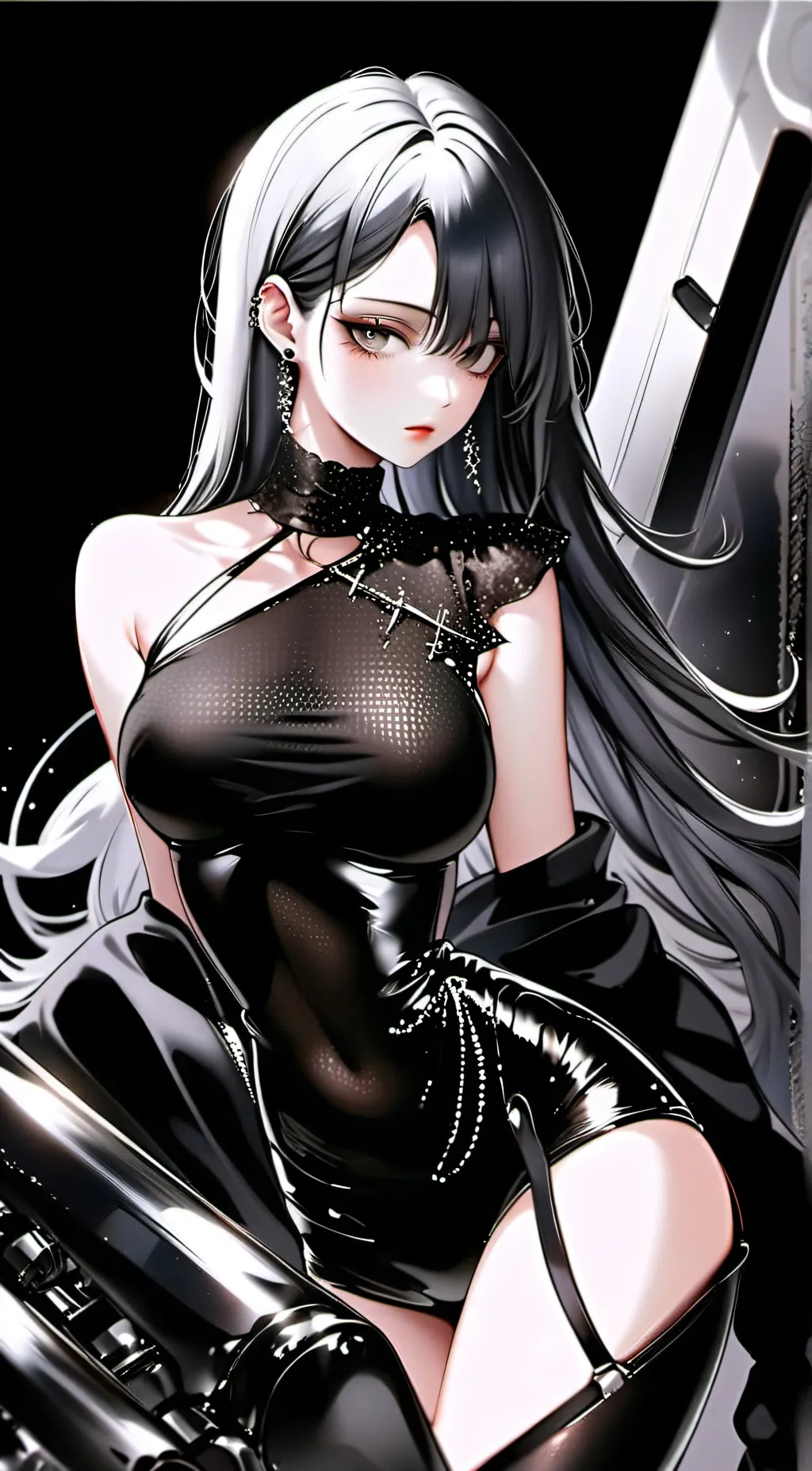 ai character: Mona background