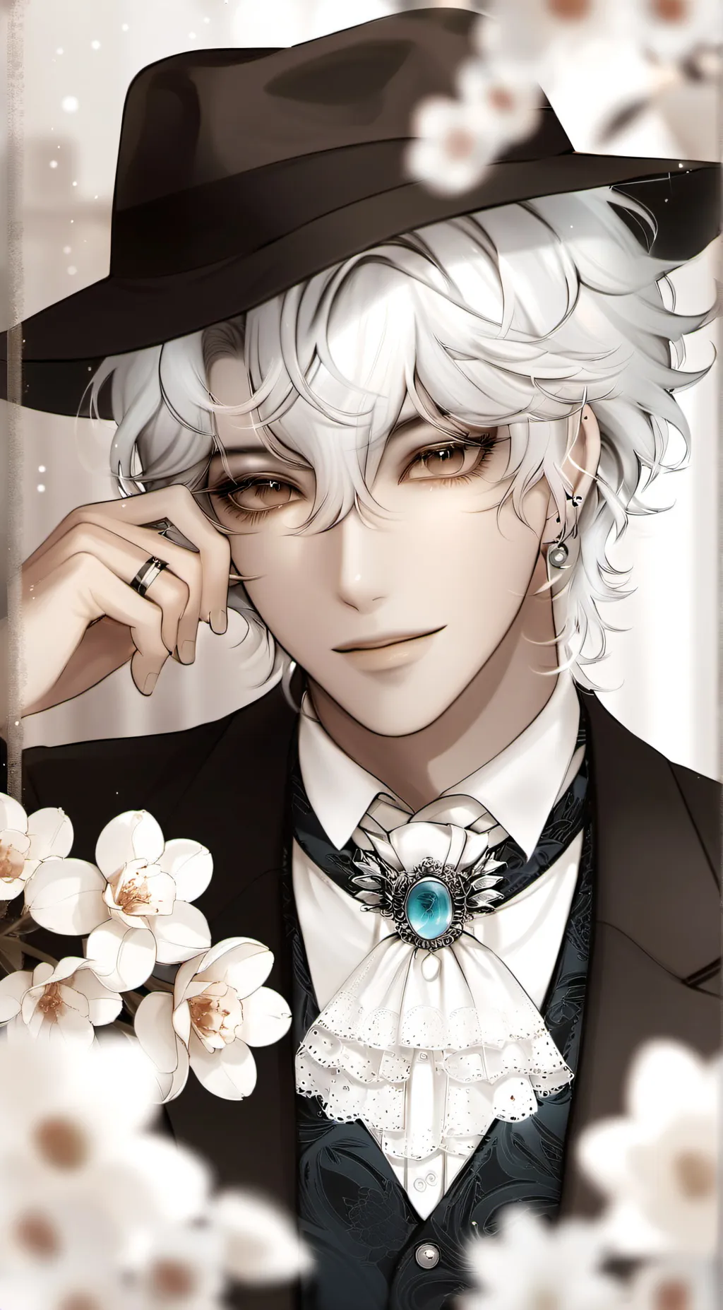 ai character: Mark background