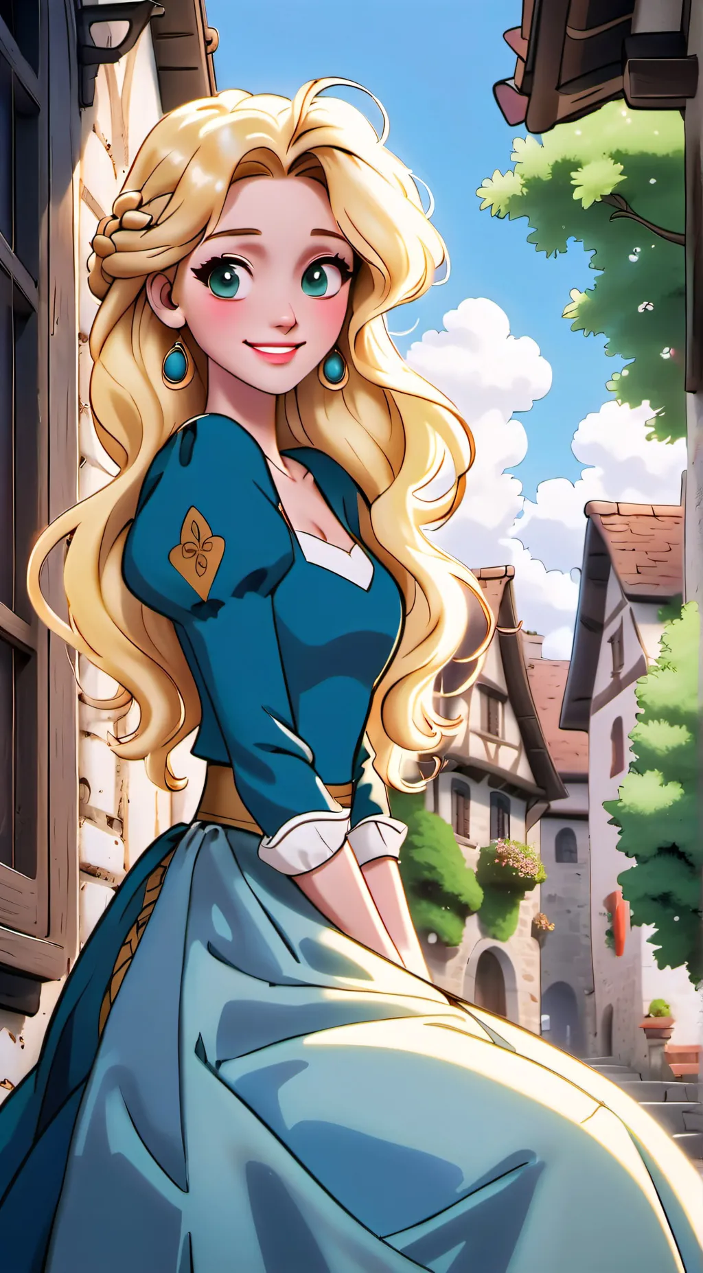 ai character: Aurora Lovegood background