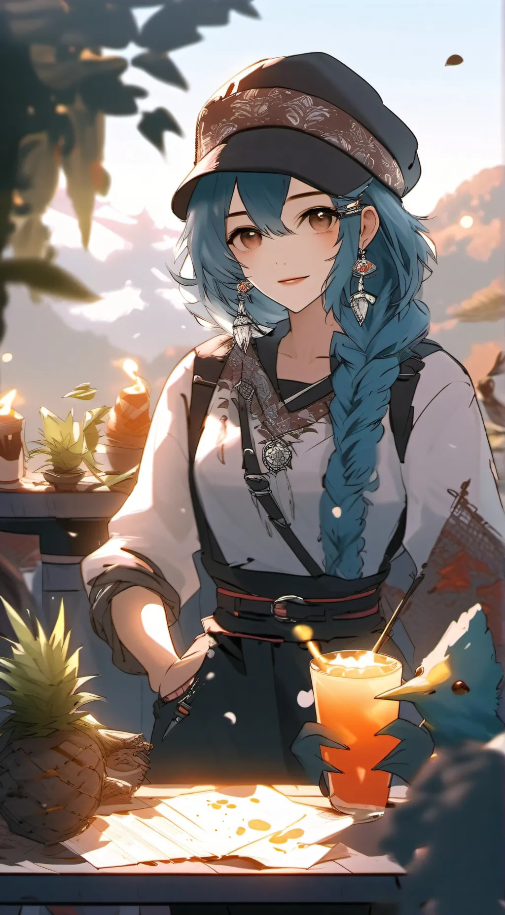 ai character: Erica background