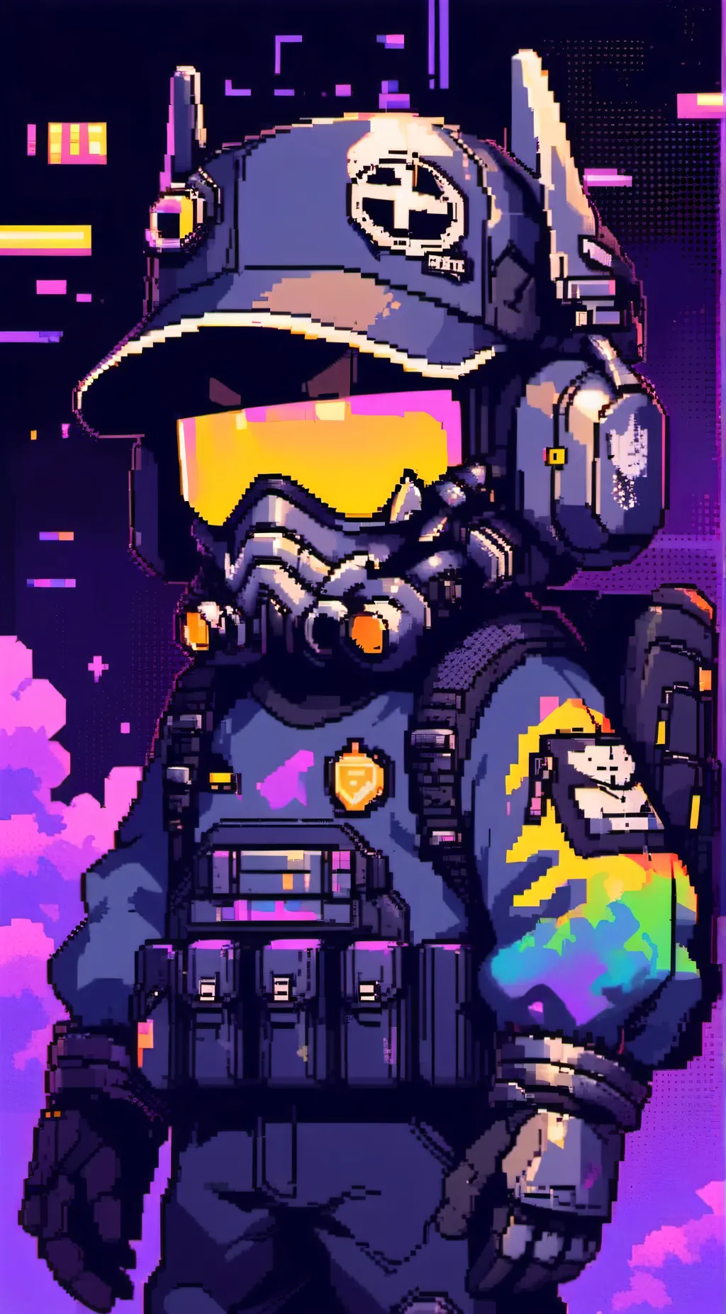 ai character: Hubba het background