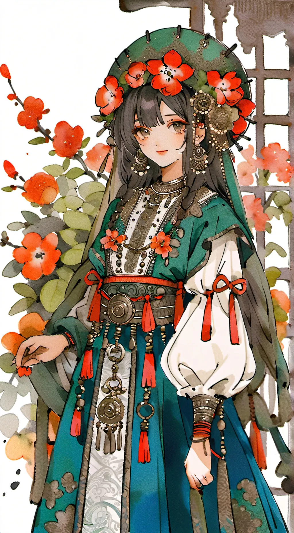 ai character: Maya background