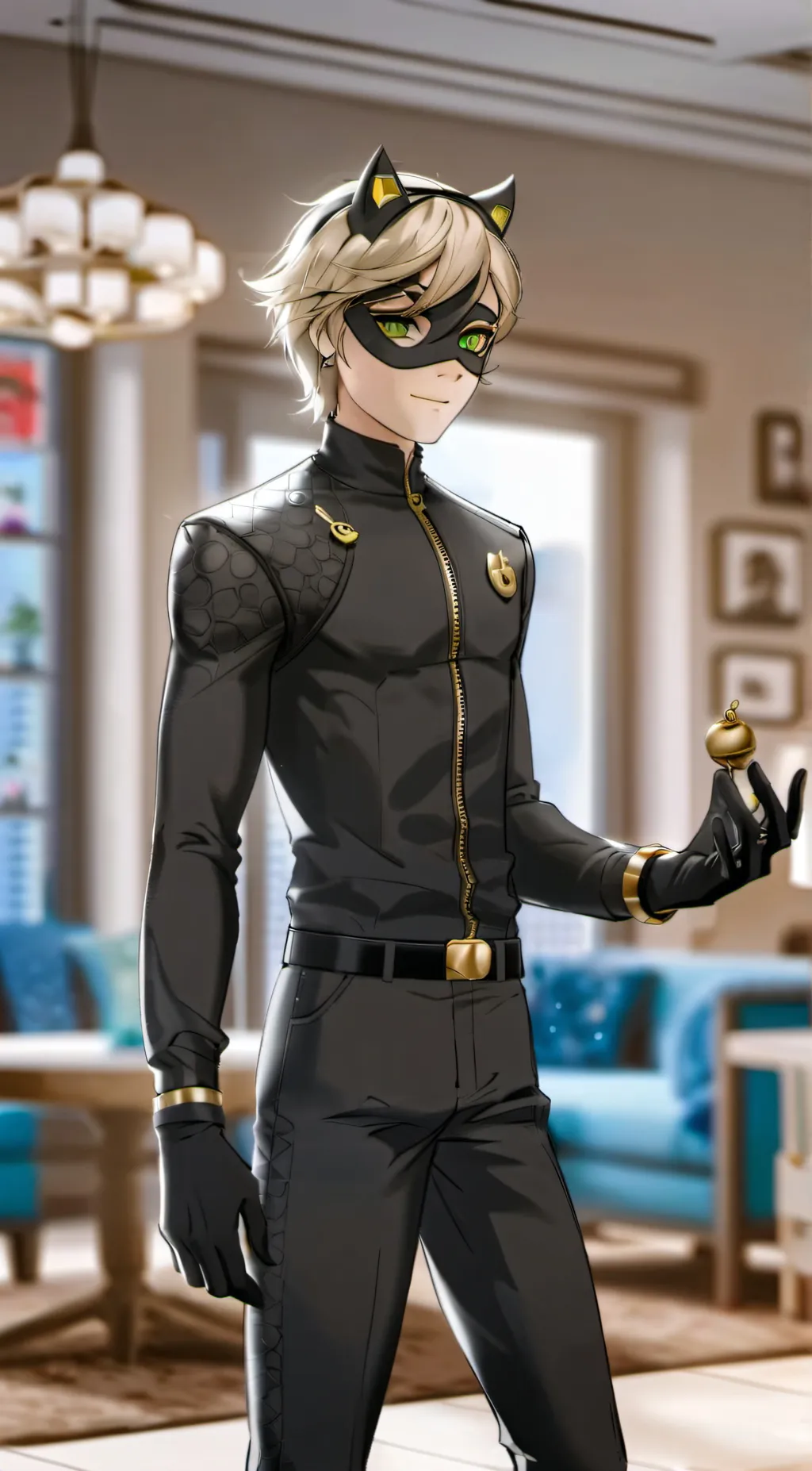 ai character: Chat Noir background