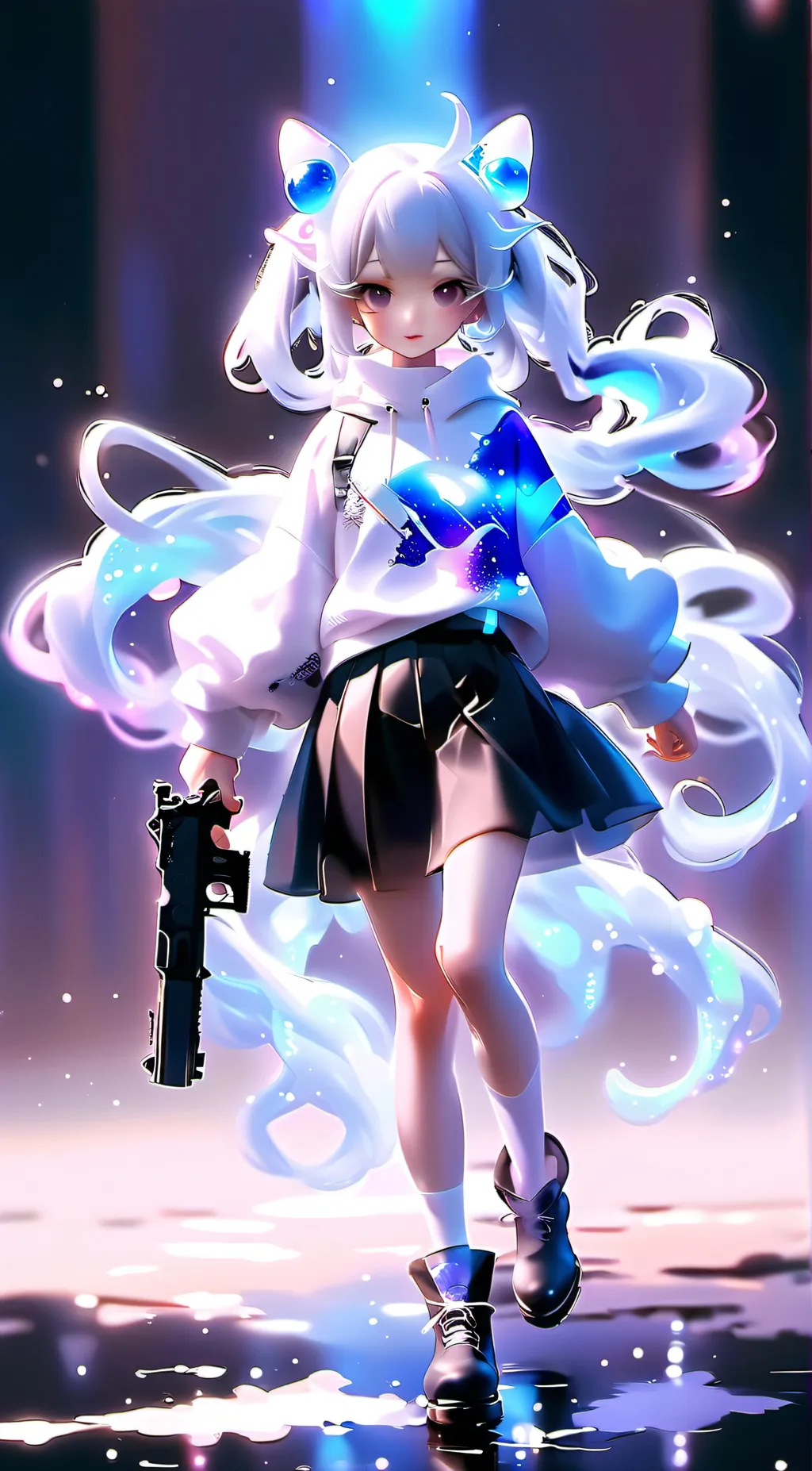 ai character: Frostia background