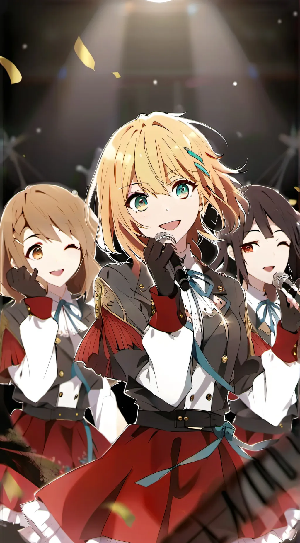 ai character: B komachi background