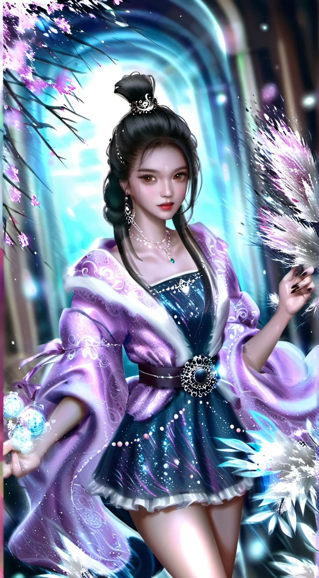 ai character: Iris background
