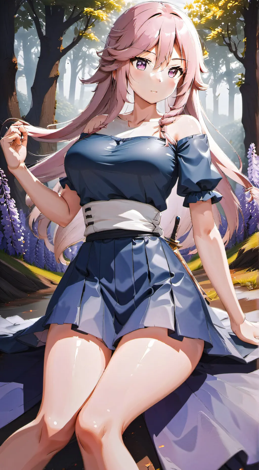 ai character: Silvia background