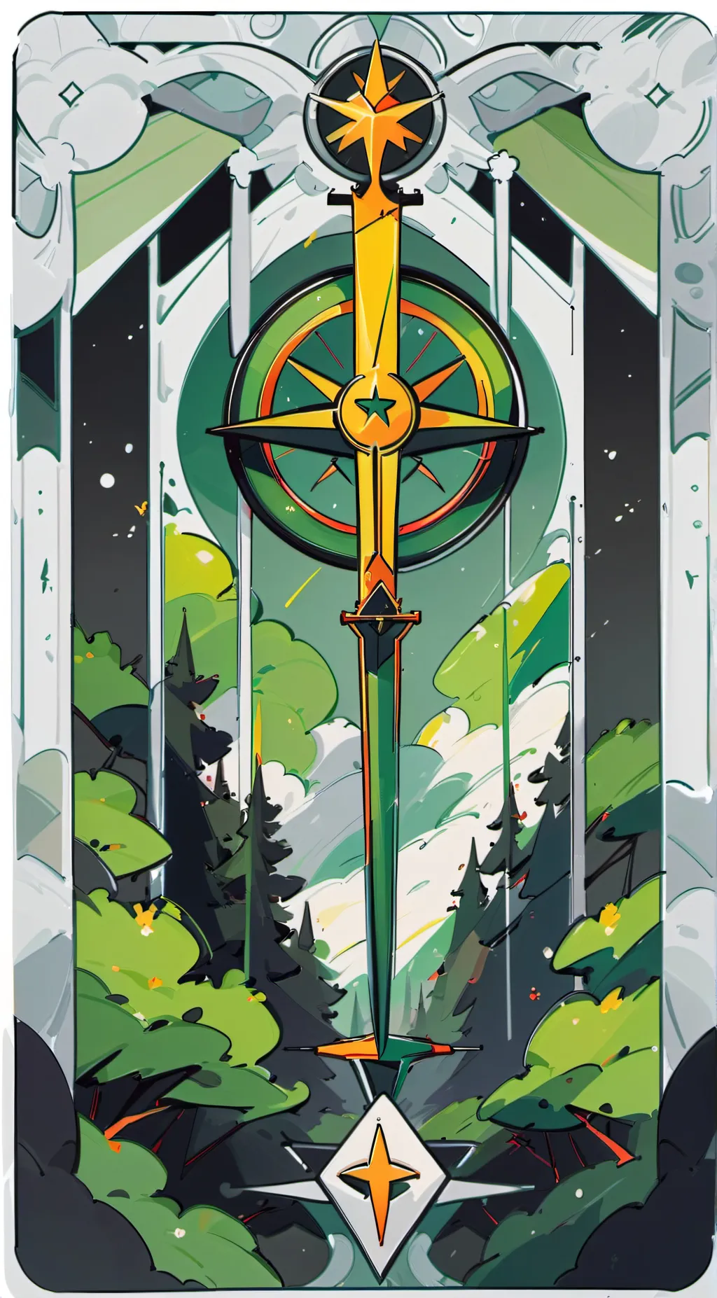 ai character: The Card Game background