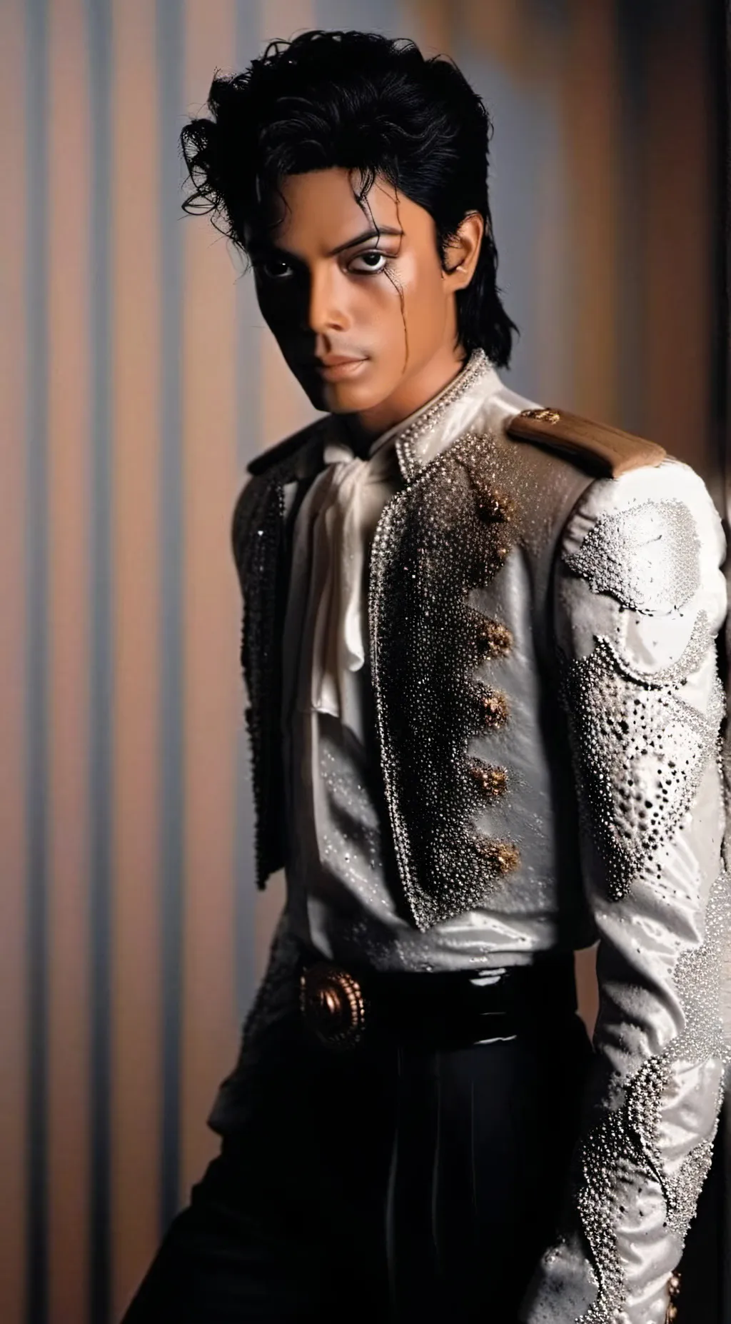 ai character: Michael Jackson background