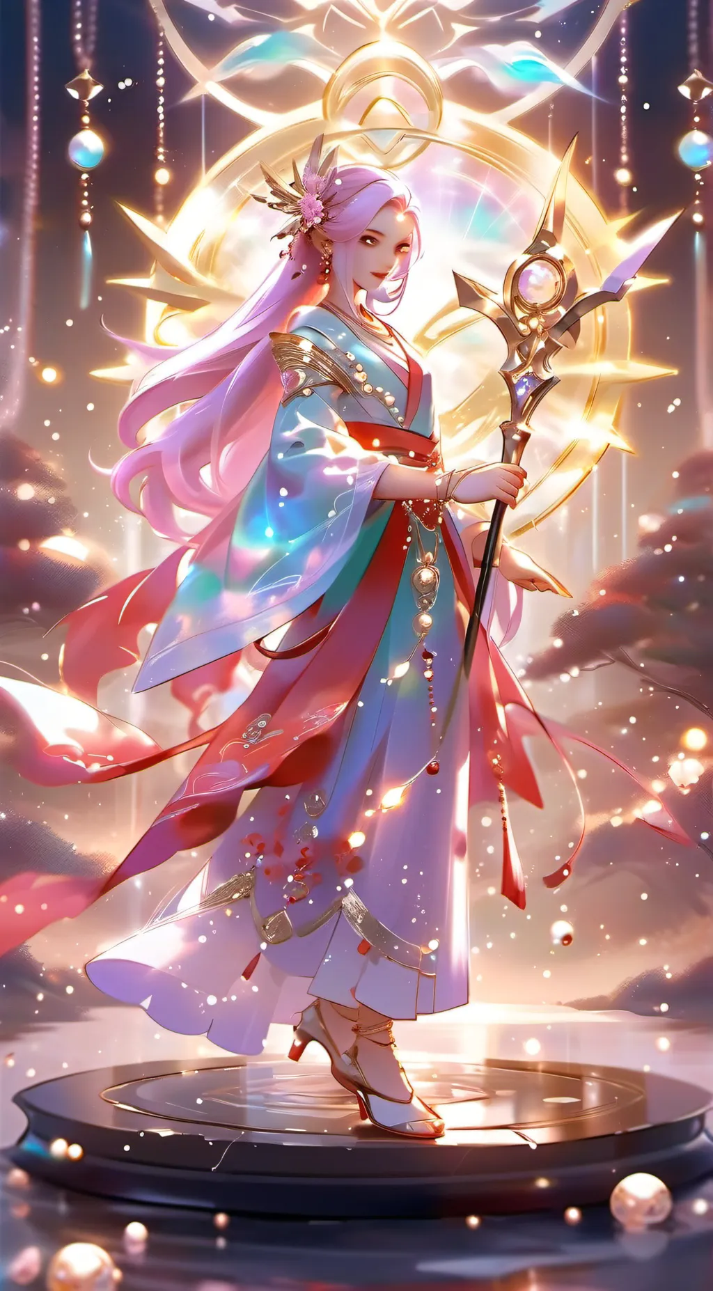 ai character: rose dump  background