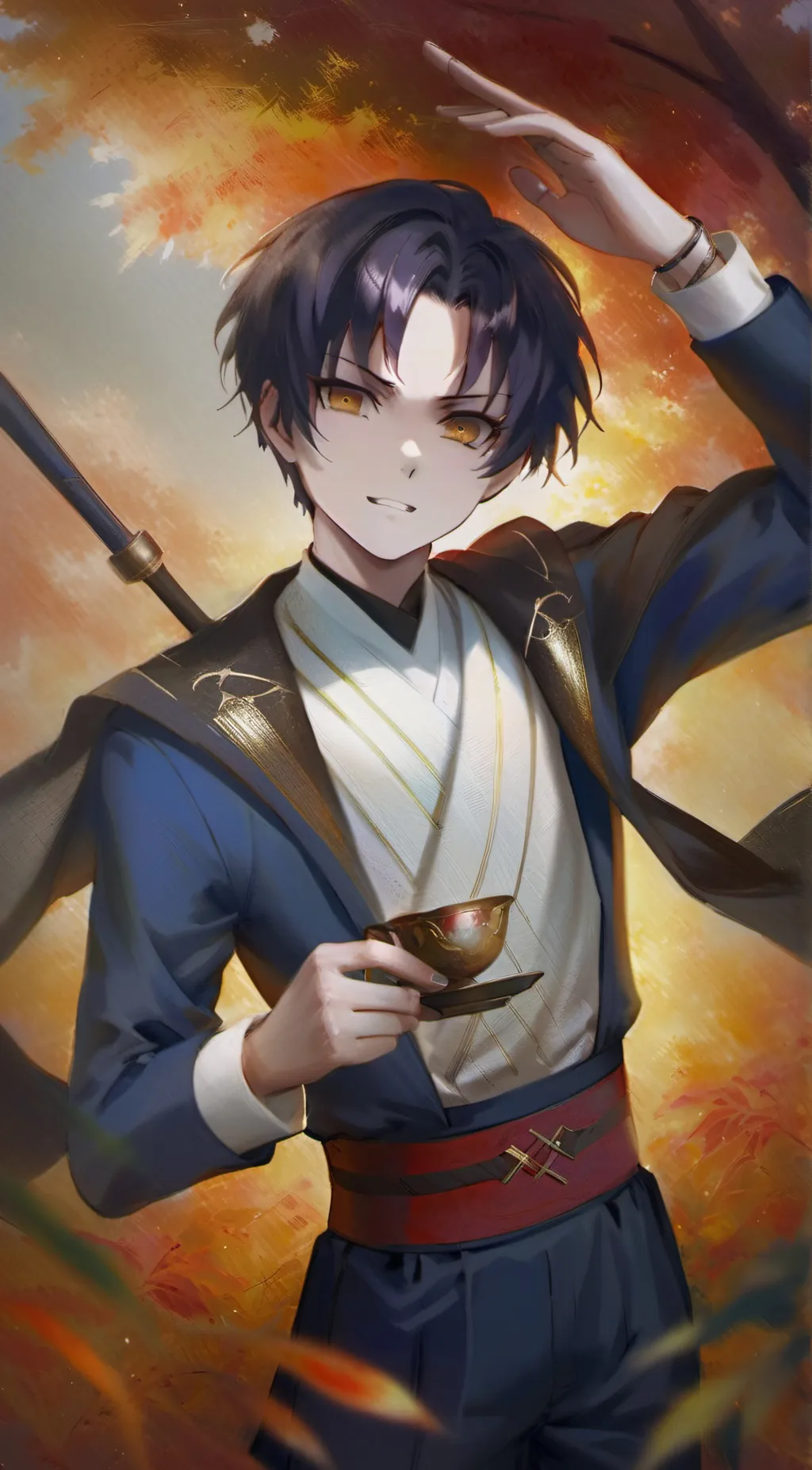 ai character: scara/wander background
