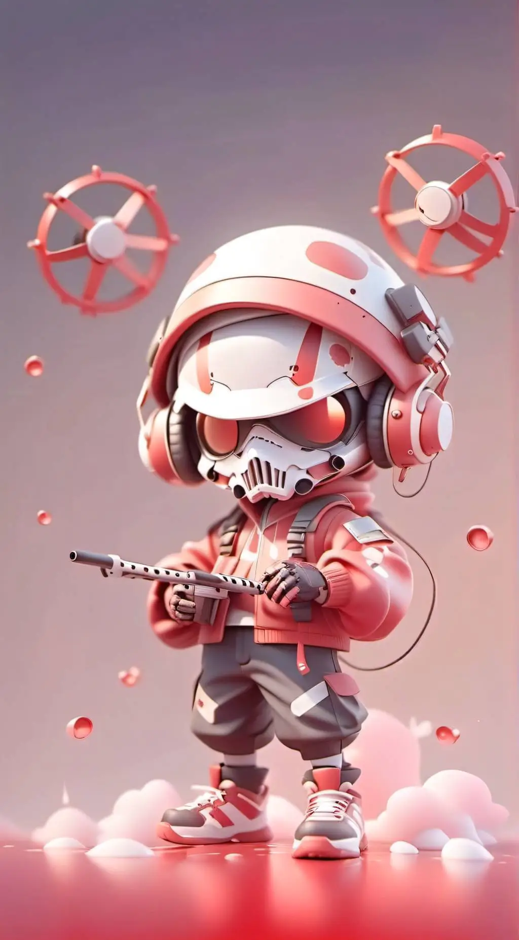 ai character: Murder Drones background