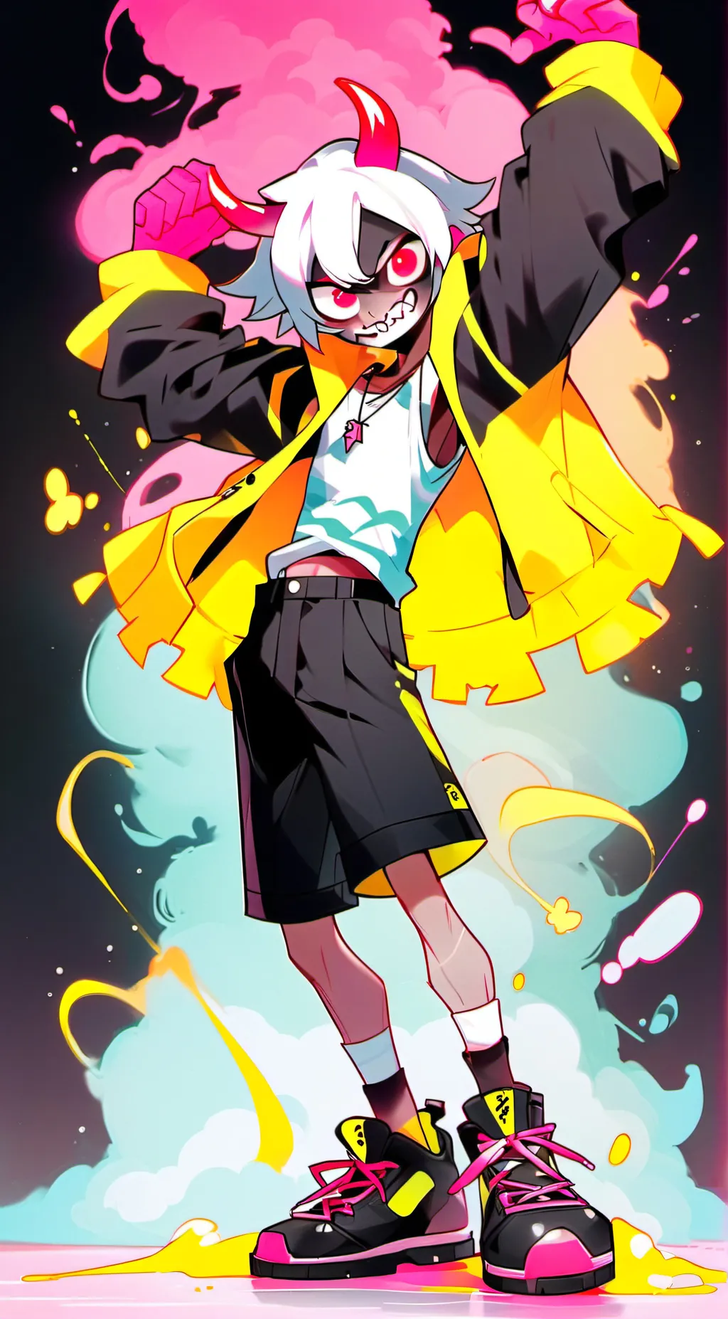 ai character: Angel dust background