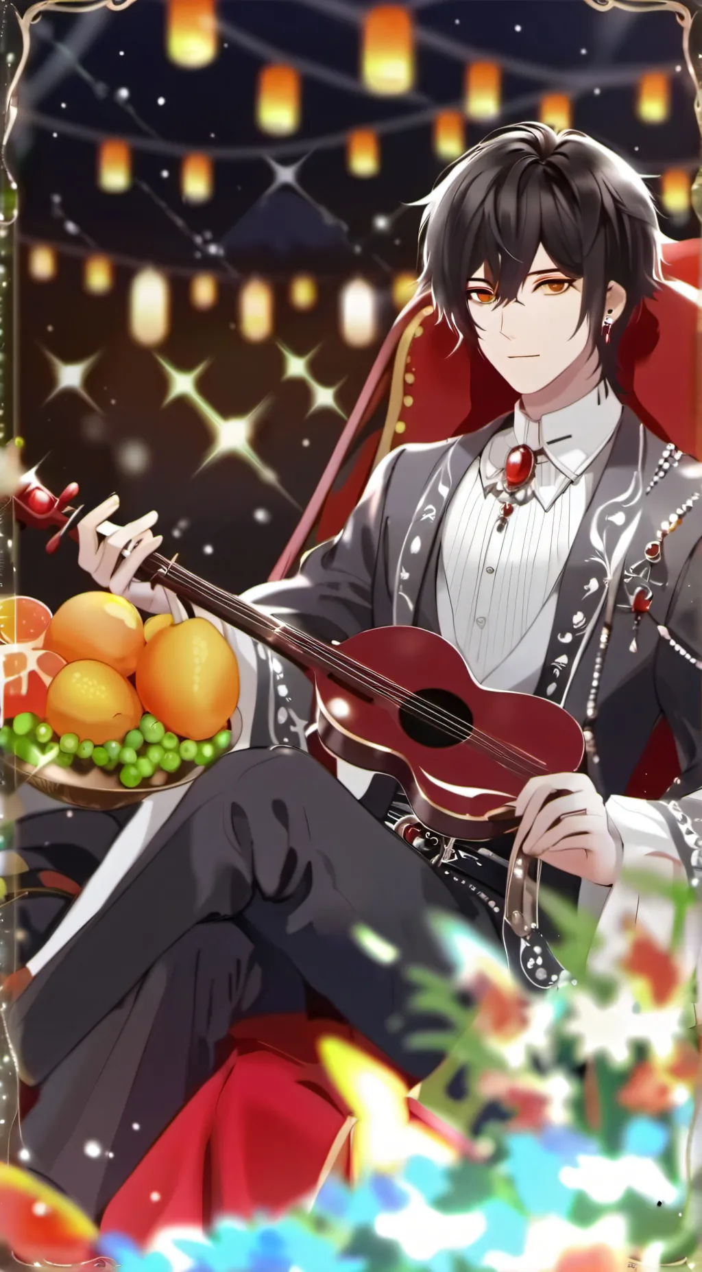 ai character: Campione! background